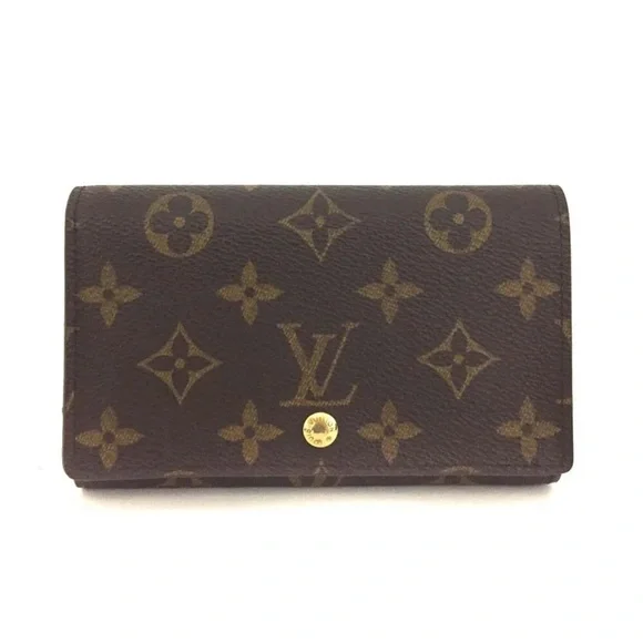 ❌SOLD❌ 💎Louis Vuitton Monogram Porte-Monnaie Tresor Wallet - Picture 3 of 14